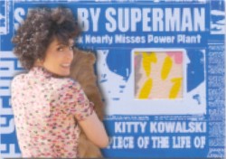 Superman Returns Movie Kitty Kowalskis Flower Dress Costume Card
