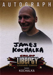 CBLDF Liberty Autograph Card Signed by James Kochalka