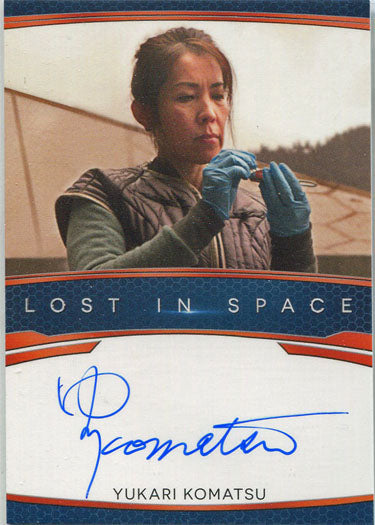 Netflix Lost in Space Season 1 Autograph Card Yukari Komatsu as Naoko Watanabe