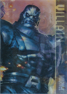 Marvel Universe 2014 Heroes and Villians L7 Heroes & Villains Lentincular Card