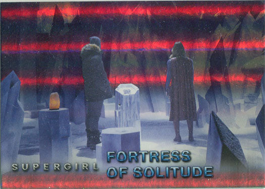 Supergirl Season 1 Rainbow Foil Board Locations Card L7 Fortress of Solitude