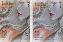 Lady Death Goddess Gold High Series 5finity 2021 LDGGHS1 Two Card Promo Set