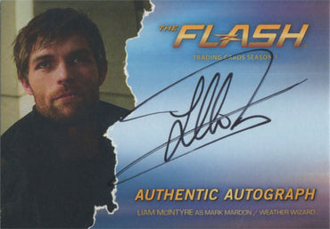 Flash Season 1 Autograph Card LM Liam McIntyre as Mark Mardon/Weather Wizard