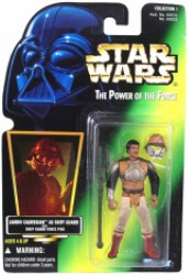Star Wars POTF Lando Calrissian as Skiff Guard Action Figure