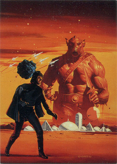 Blueprints Of The Future 1994 Larger Than Life Chase Card 3