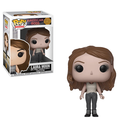 Funko Pop Television 679 American Gods Laura Moon (Sun Damaged Box)