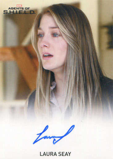 Marvel Agents of SHIELD Season 1 Autograph Card Laura Seay as Hannah Hutchins