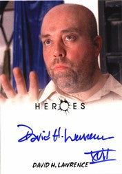 Heroes Archives Autograph Card David H. Lawrence as Eric Doyle