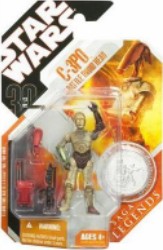 Star Wars 30th Anniversary Saga Legends C-3PO (with Battle Droid head)