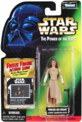 Star Wars POTF Princess Leia Organa Ewok Celebration Action Figure Freeze Frame