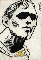 Project Superpowers Sketch Card by Jay Liesten #222