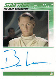 Complete Star Trek TNG Series 2 Autograph Card Ben Lemon as Jev