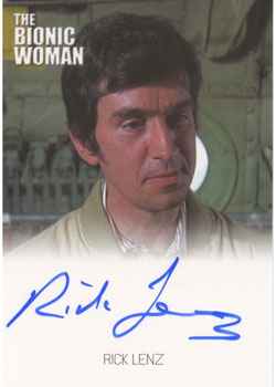 Complete Bionic Collection Autograph Card Rick Lenz as Dr. Michael Marchetti