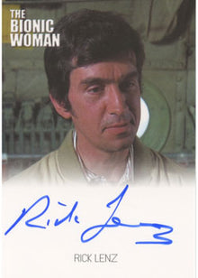 Complete Bionic Collection Autograph Card Rick Lenz as Dr. Michael Marchetti