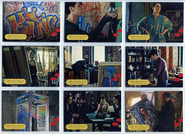 Orphan Black Season 1 Felixs Loft Complete 9 Card Chase Set F1 to F9