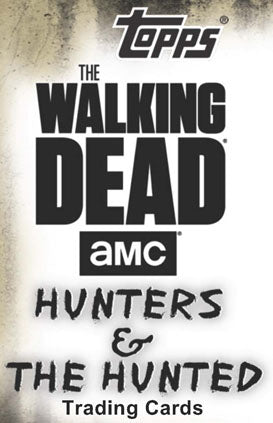 Walking Dead Hunters & The Hunted Complete 100 Card Base Set