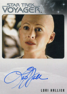 Star Trek Voyager Heroes & Villains Autograph Card Lori Hallier as Riley Frazier