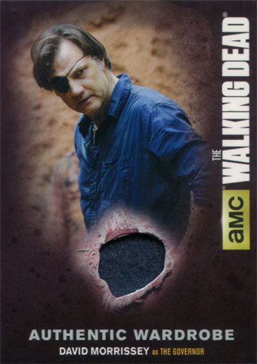 Walking Dead Season 4 Part 1 M04 Wardrobe Card David Morrissey as The Governor