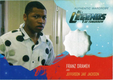 DCs Legends of Tomorrow Costume Wardrobe Card M05 Franz Drameh as "Jax" Jackson