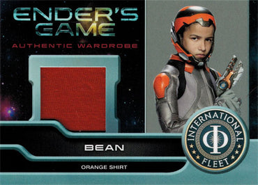 Enders Game Movie Wardrobe Card M07 Aramis Knight as Bean