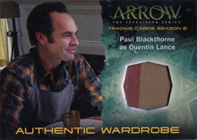 Arrow Season 2 Costume Card M08 Paul Blackthorne as Quentin Lance