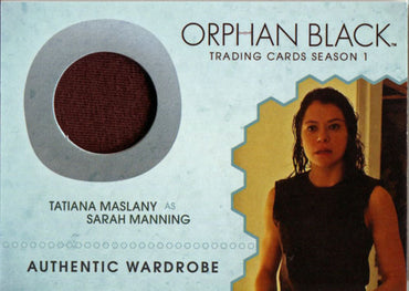 Orphan Black Season 1 M08 Costume Wardrobe Card Tatiana Maslany as Sarah
