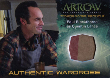 Arrow Season 2 Costume Card M08 Paul Blackthorne as Quentin Lance