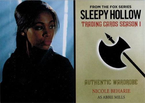 Sleepy Hollow Season 1 Wardrobe Card M08 Nicole Beharie as Abbie Mills