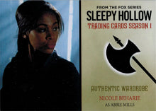 Sleepy Hollow Season 1 Wardrobe Card M08 Nicole Beharie as Abbie Mills