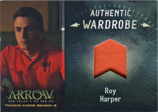 Arrow Season 3 Costume Wardrobe Card M09 Colton Haynes as Roy Harper