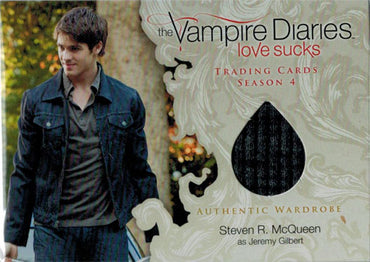 Vampire Diaries Season 4 Costume Wardrobe Card M09 Steven R. McQueen as Jeremy