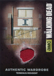 Walking Dead Season 4 Part 1 M10.5 Wardrobe Card Terminus Resident