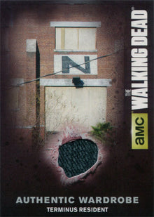 Walking Dead Season 4 Part 1 M10.6 Wardrobe Card Terminus Resident