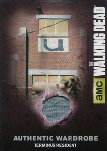 Walking Dead Season 4 Part 1 M10.7 Wardrobe Card Terminus Resident