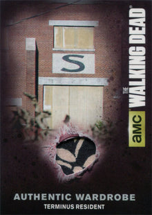 Walking Dead Season 4 Part 1 M10.8 Wardrobe Card Terminus Resident
