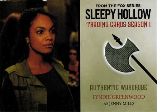 Sleepy Hollow Season 1 Wardrobe Card M10 Lyndie Greenwood as Jenny Mills