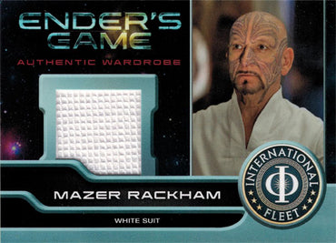 Enders Game Movie Wardrobe Card M11 Ben Kingsley as Mazer Rackham
