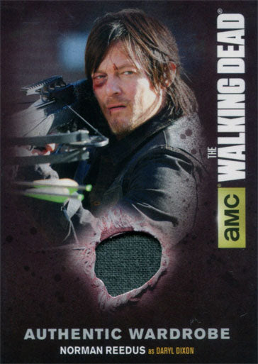 Walking Dead Season 4 Part 1 M13 Wardrobe Card Norman Reedus as Daryl Dixon