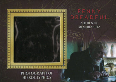 Penny Dreadful Season 1 Prop Memorabilia Card M13 Photograph of Hieroglyphics V2