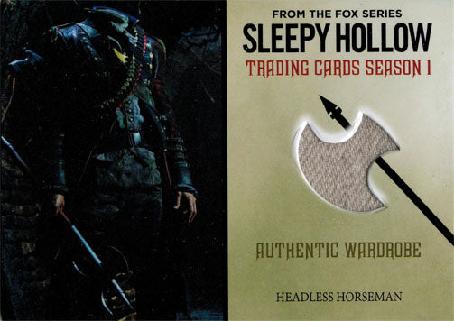 Sleepy Hollow Season 1 Wardrobe Card M13 Richard Cetrone as Headless Horseman