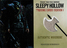 Sleepy Hollow Season 1 Wardrobe Card M13 Richard Cetrone as Headless Horseman