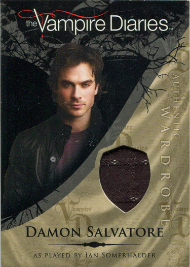 Vampire Diaries Season 1 M13 Ian Somerhalder as Damon Salvatore Wardrobe Card