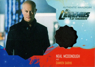 DCs Legends of Tomorrow Costume Wardrobe Card M16 Neal McDonough as Da. Darhk