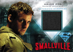 Smallville Seasons 7 thru 10 M18 Wardrobe Costume Card Zods Military Jacket