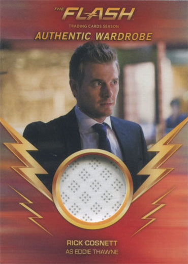 Flash Season 1 M19 Costume Wardrobe Card Rick Cosnett as Eddie Thawne