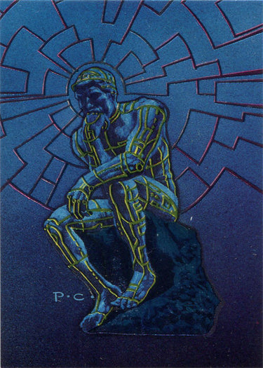 Paul Chadwick Metallic Storm Chase Card M1 Electronic Thinker
