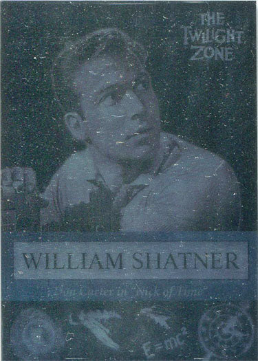 Twilight Zone 2019 Rod Serling Edition Mirror Board Chase Card M1 W. Shatner