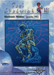 Paul Chadwick Metallic Storm Chase Card M1 Electronic Thinker