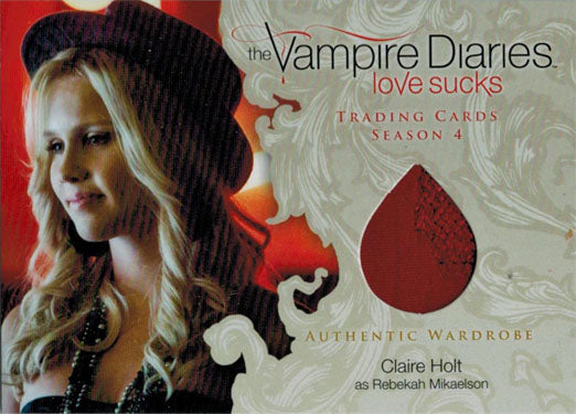 Vampire Diaries Season 4 Costume Wardrobe Card M21 Claire Holt as Rebekah