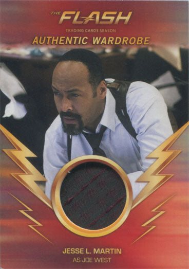 Flash Season 1 M21 Costume Wardrobe Card Jesse L. Martin as Joe West